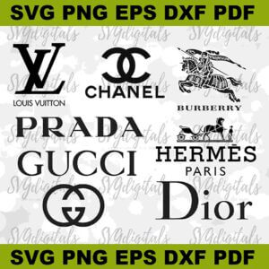Brand Logo SVG – Louis Vuitton SVG, Gucci SVG, Chanel SVG