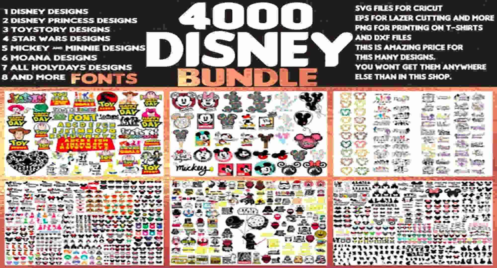 Free Free 346 Disney Svg Bundle For Cricut SVG PNG EPS DXF File