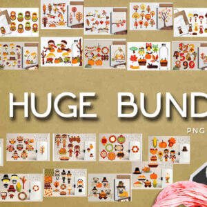 Autumn and Thanksgiving Huge Bundle