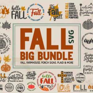 Big Fall Bundle – Thanksgiving Farmhouse