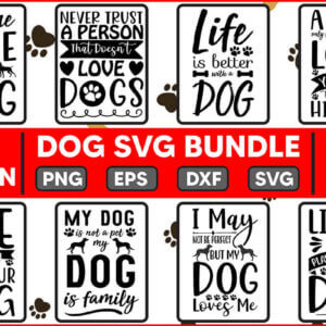 Dog SVG Bundle, Dog SVG Files, Dog SVG