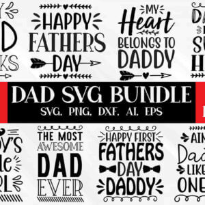 Father’s Day Bundle, Happy Fathers Day Bundle