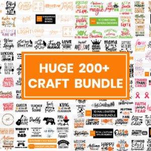 200+ Huge Craft Bundle, Mom Craft Bundle, Christmas Bundle, Cat & Dog Bundle, Valentine Craft Bundle