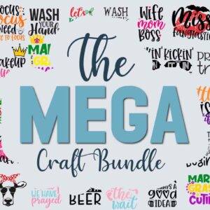 The Mega Craft Bundle – Over 300 Designs