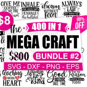 1200 The Mega Craft Bundle – Vol 1-2-3