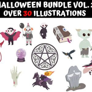 Halloween Clipart Bundle Vol.2