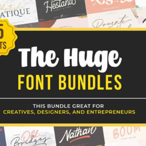 The Huge Font Bundle