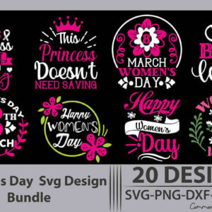 Women’s Day SVG Design Bundle