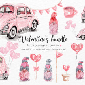 Valentine’s Day Bundle with Vintage Cars