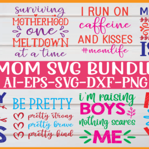Mom SVG Bundle Vol-6