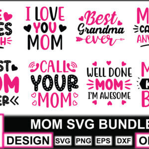 Mom SVG Bundle Vol-4