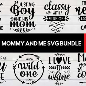 Mommy and Me SVG Bundle Vol-2