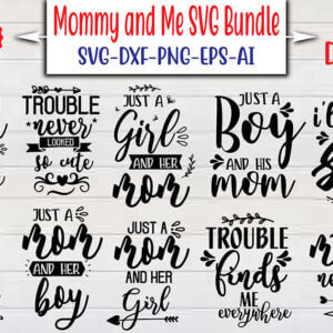 Mommy & Me SVG Bundle
