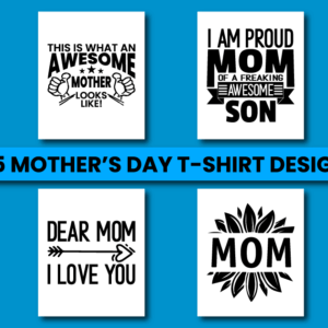Mother’s Day T-shirt Design Bundle Vol-3