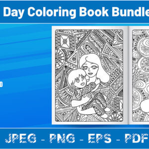 Mother’s Day Coloring Book Bundle
