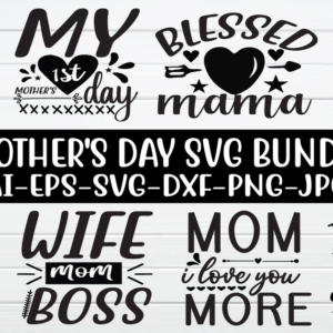 Mother’s Day SVG Bundle Vol-6
