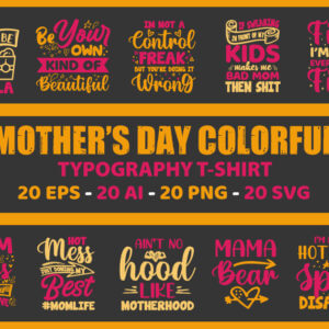 Mother’s Day T-Shirt Bundle Vol-5